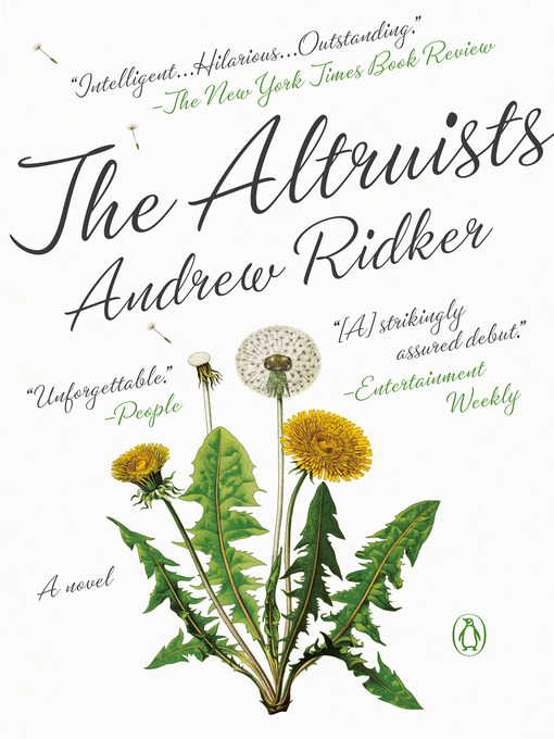 Title details for The Altruists by Andrew Ridker - Wait list